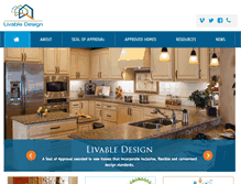 Tablet Screenshot of livabledesign.com